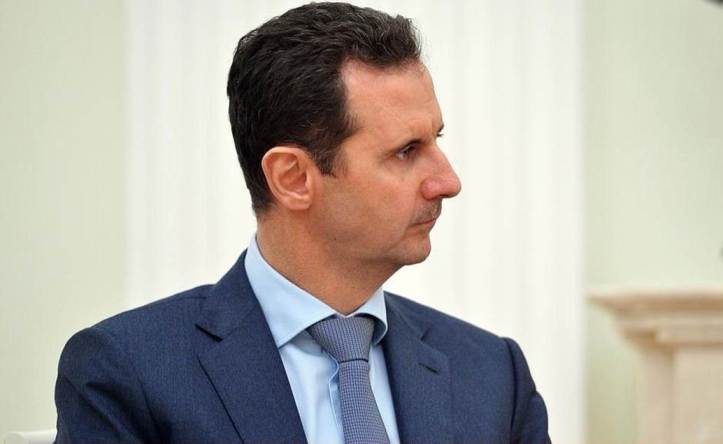 assad and his handsome chin